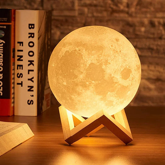 Moon desktop light