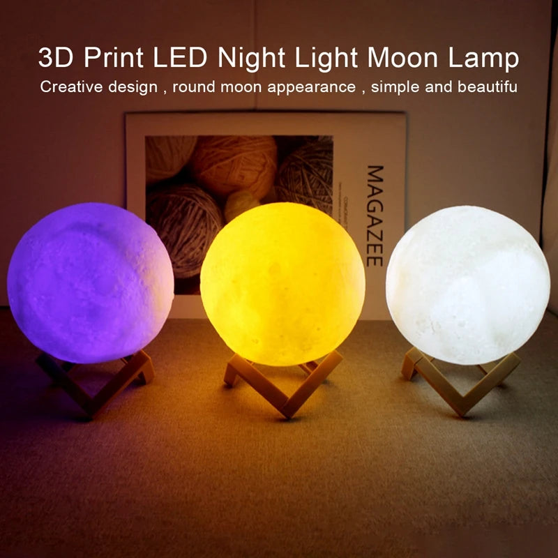 Moon desktop light