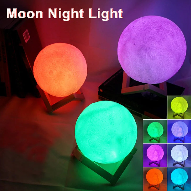 Moon desktop light