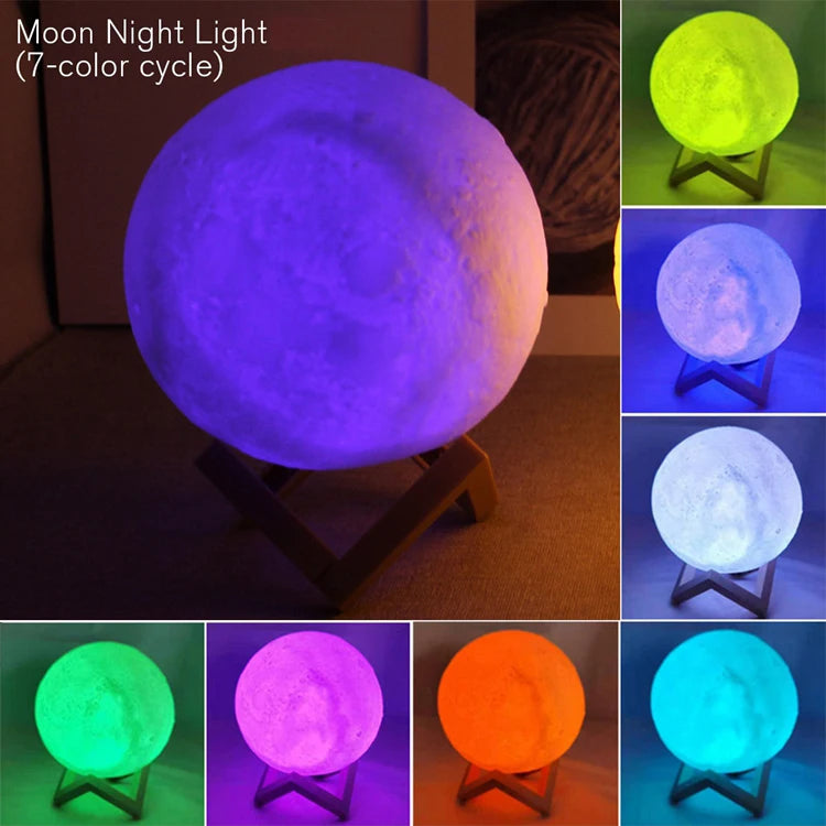 Moon desktop light