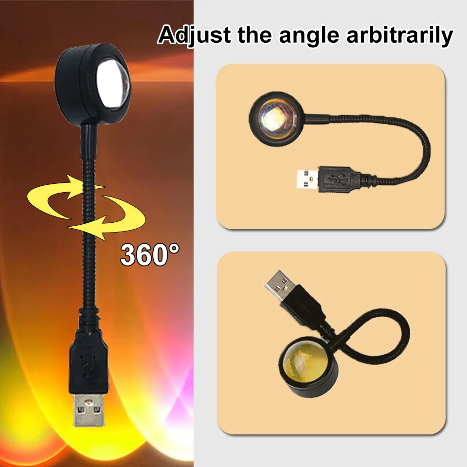 USB Sunset Ambiance Light