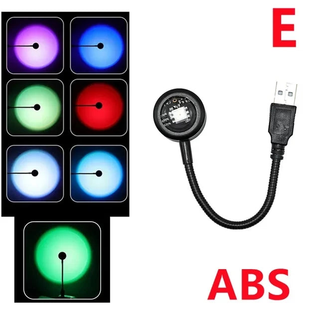 USB Sunset Ambiance Light