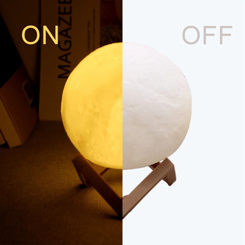 Moon desktop light